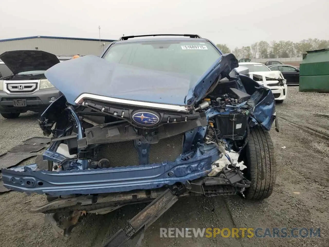 5 Photograph of a damaged car JF2SKAXCXLH580941 SUBARU FORESTER 2020