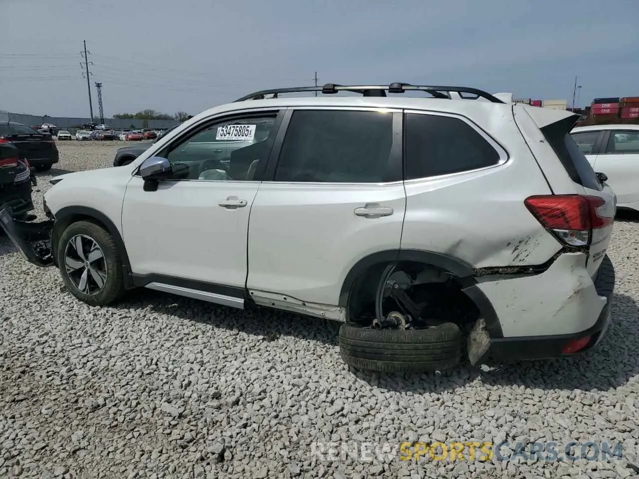 2 Photograph of a damaged car JF2SKAXCXLH581880 SUBARU FORESTER 2020