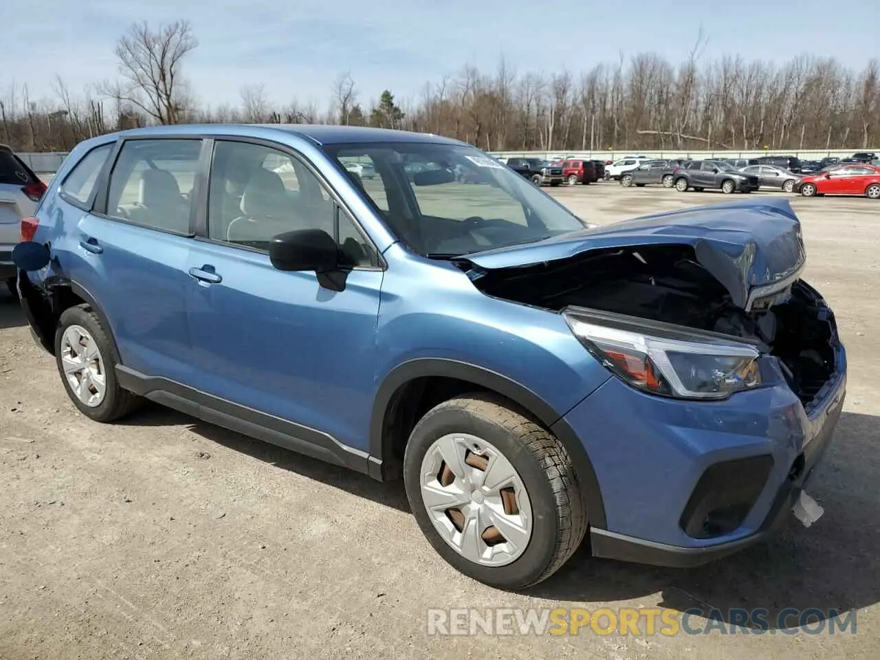 4 Photograph of a damaged car JF2SKAAC0MH493351 SUBARU FORESTER 2021