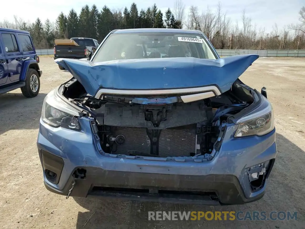 5 Photograph of a damaged car JF2SKAAC0MH493351 SUBARU FORESTER 2021