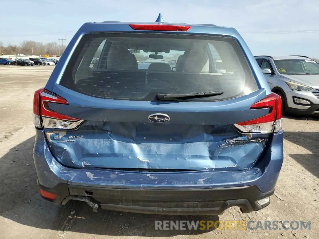 6 Photograph of a damaged car JF2SKAAC0MH493351 SUBARU FORESTER 2021