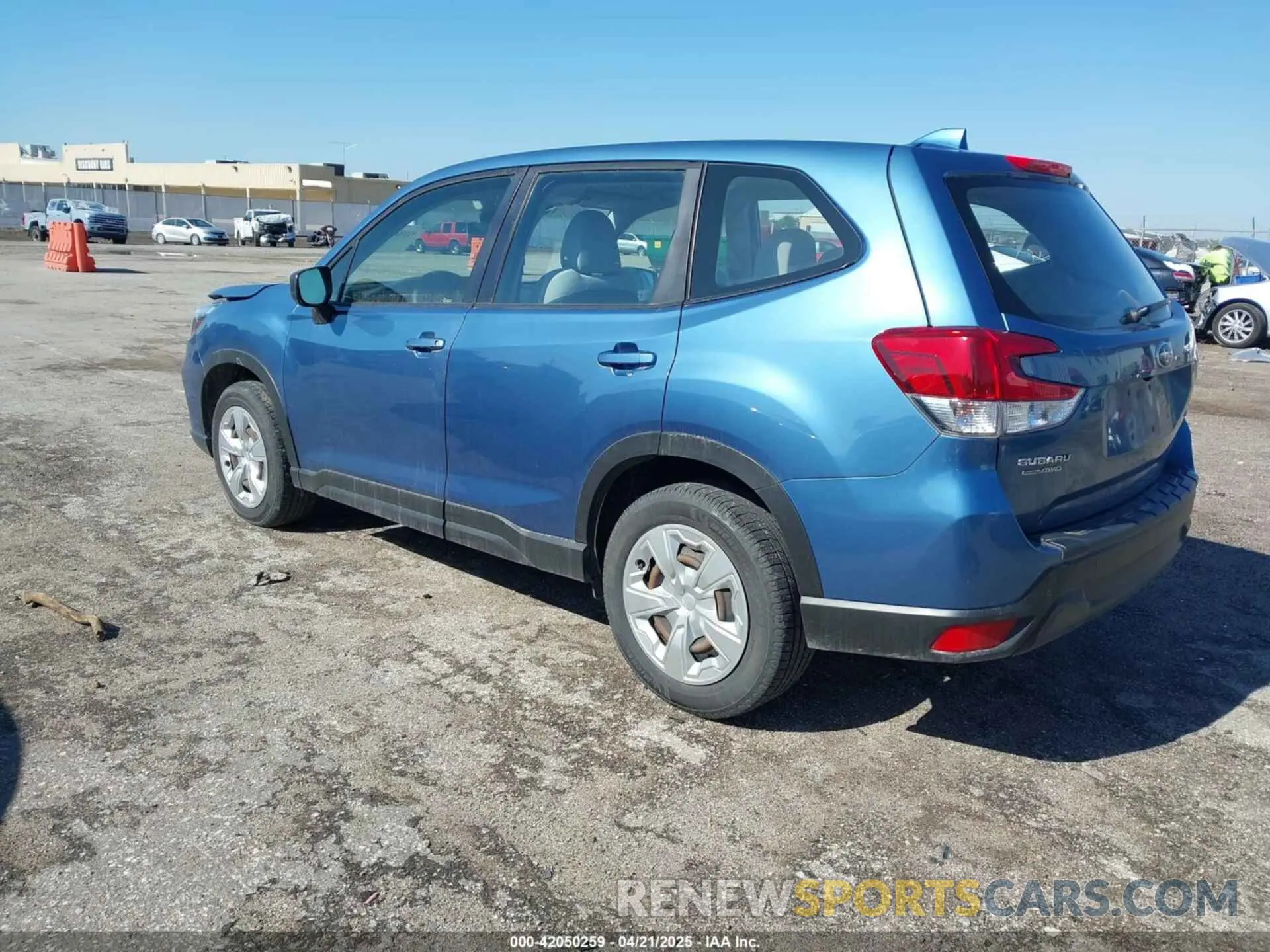 3 Photograph of a damaged car JF2SKAAC1MH400675 SUBARU FORESTER 2021