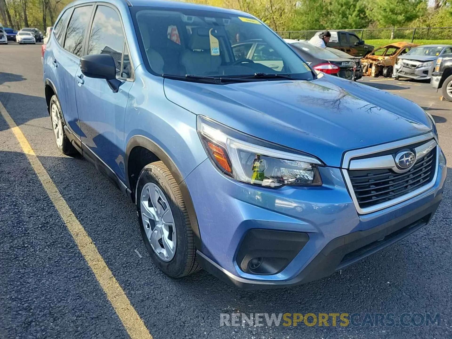 13 Photograph of a damaged car JF2SKAAC5MH587807 SUBARU FORESTER 2021