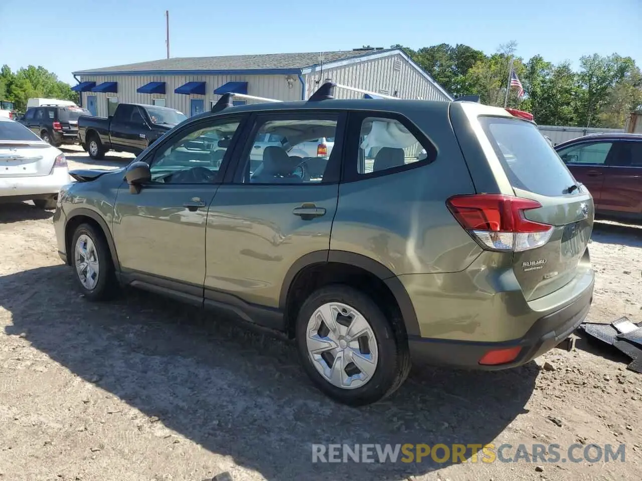 2 Photograph of a damaged car JF2SKAAC8MH412953 SUBARU FORESTER 2021
