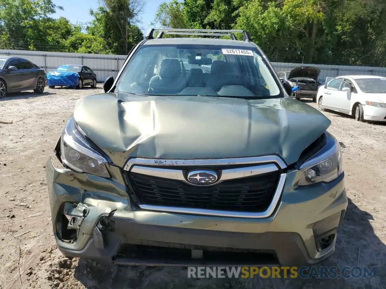 5 Photograph of a damaged car JF2SKAAC8MH412953 SUBARU FORESTER 2021