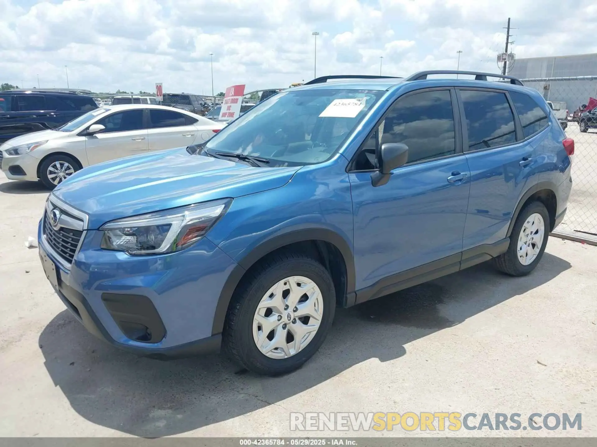 2 Photograph of a damaged car JF2SKADC0MH481552 SUBARU FORESTER 2021