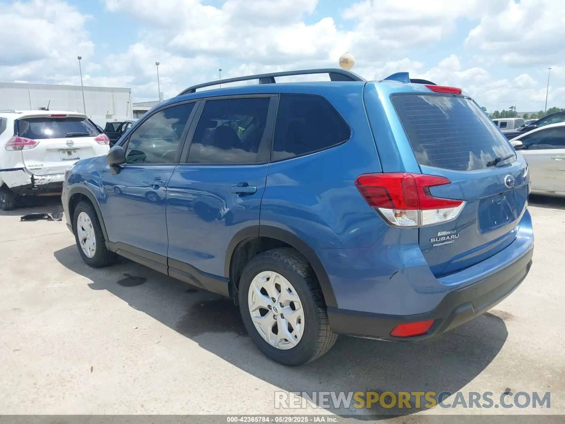 3 Photograph of a damaged car JF2SKADC0MH481552 SUBARU FORESTER 2021