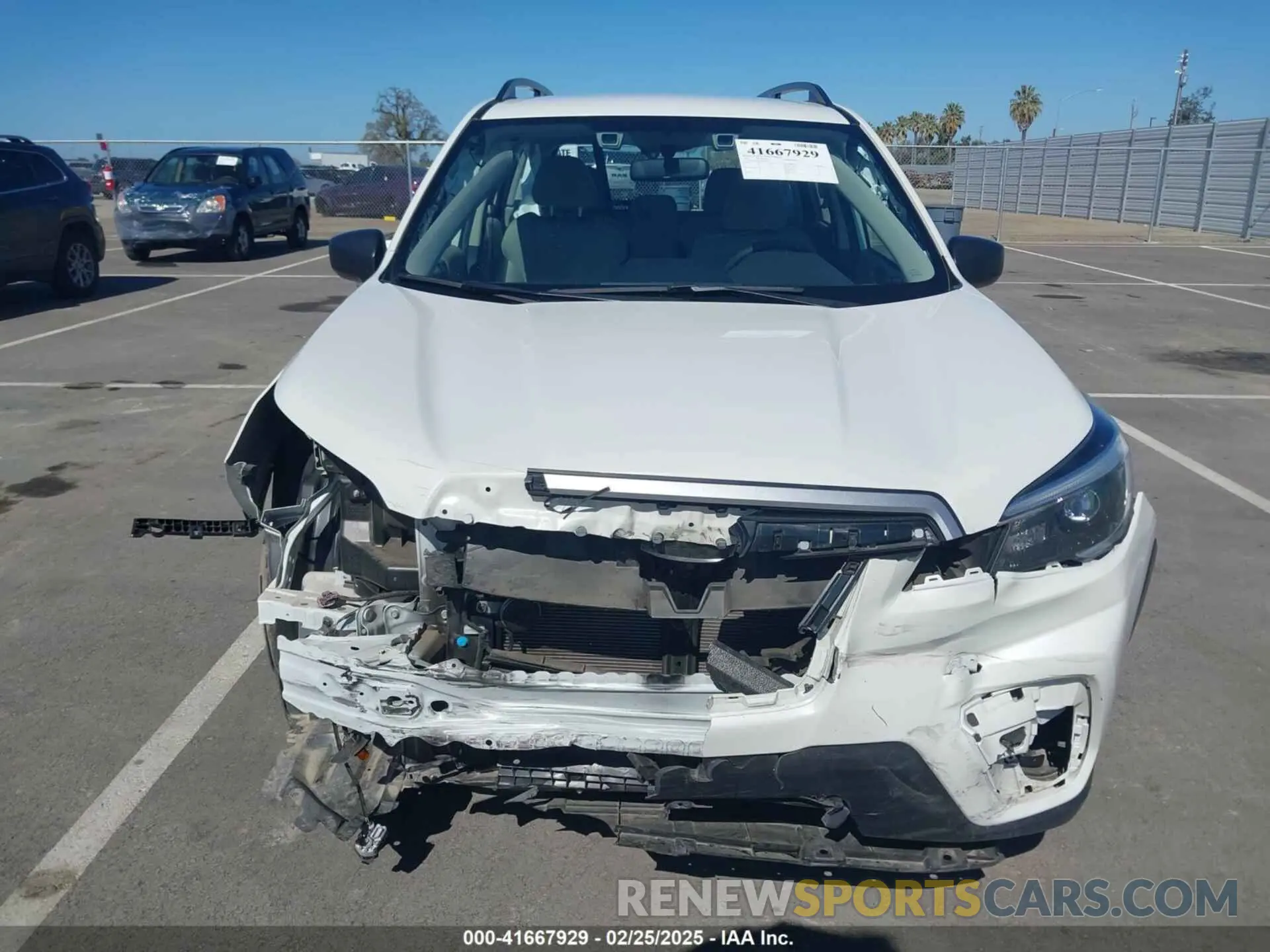 12 Photograph of a damaged car JF2SKADC0MH496701 SUBARU FORESTER 2021