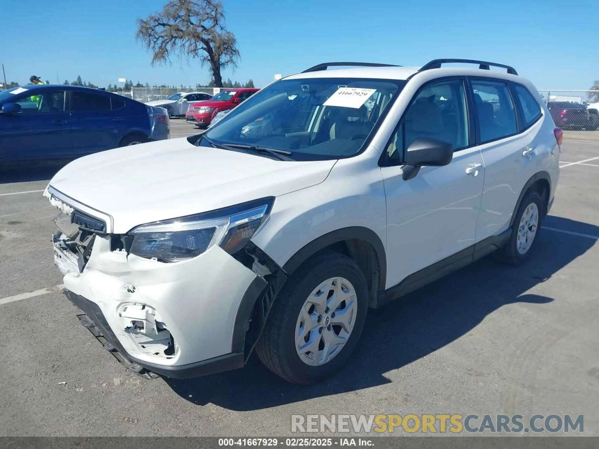 2 Photograph of a damaged car JF2SKADC0MH496701 SUBARU FORESTER 2021