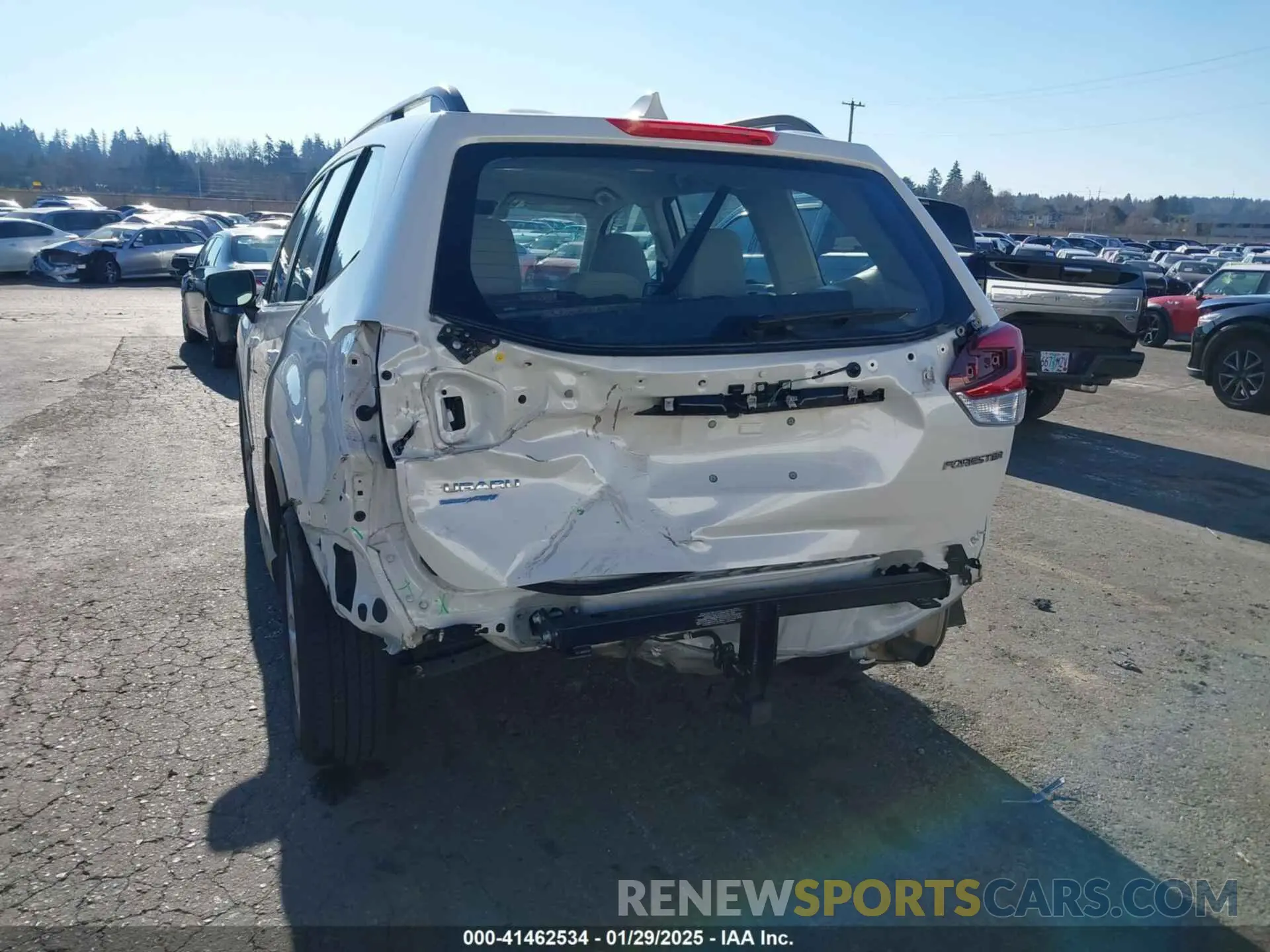 6 Photograph of a damaged car JF2SKADC0MH582834 SUBARU FORESTER 2021