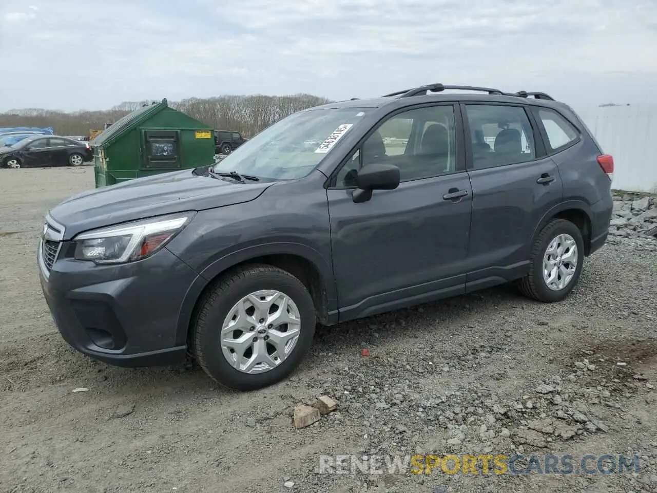 1 Photograph of a damaged car JF2SKADC2MH475025 SUBARU FORESTER 2021