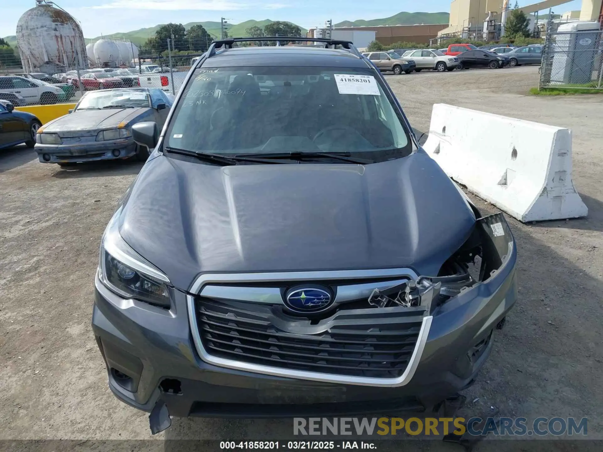 11 Photograph of a damaged car JF2SKADC3MH404559 SUBARU FORESTER 2021