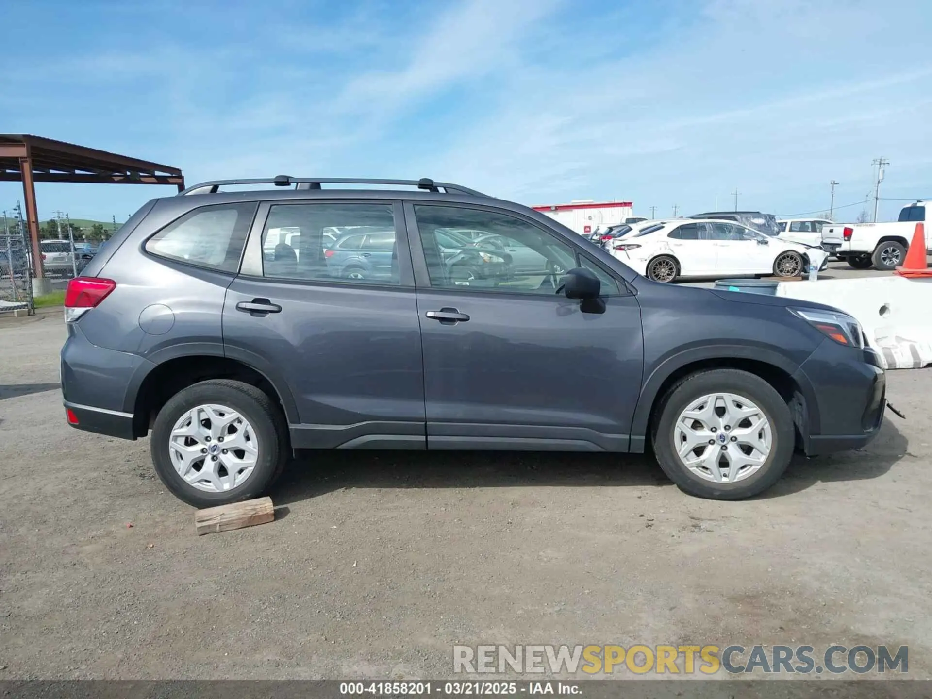 12 Photograph of a damaged car JF2SKADC3MH404559 SUBARU FORESTER 2021