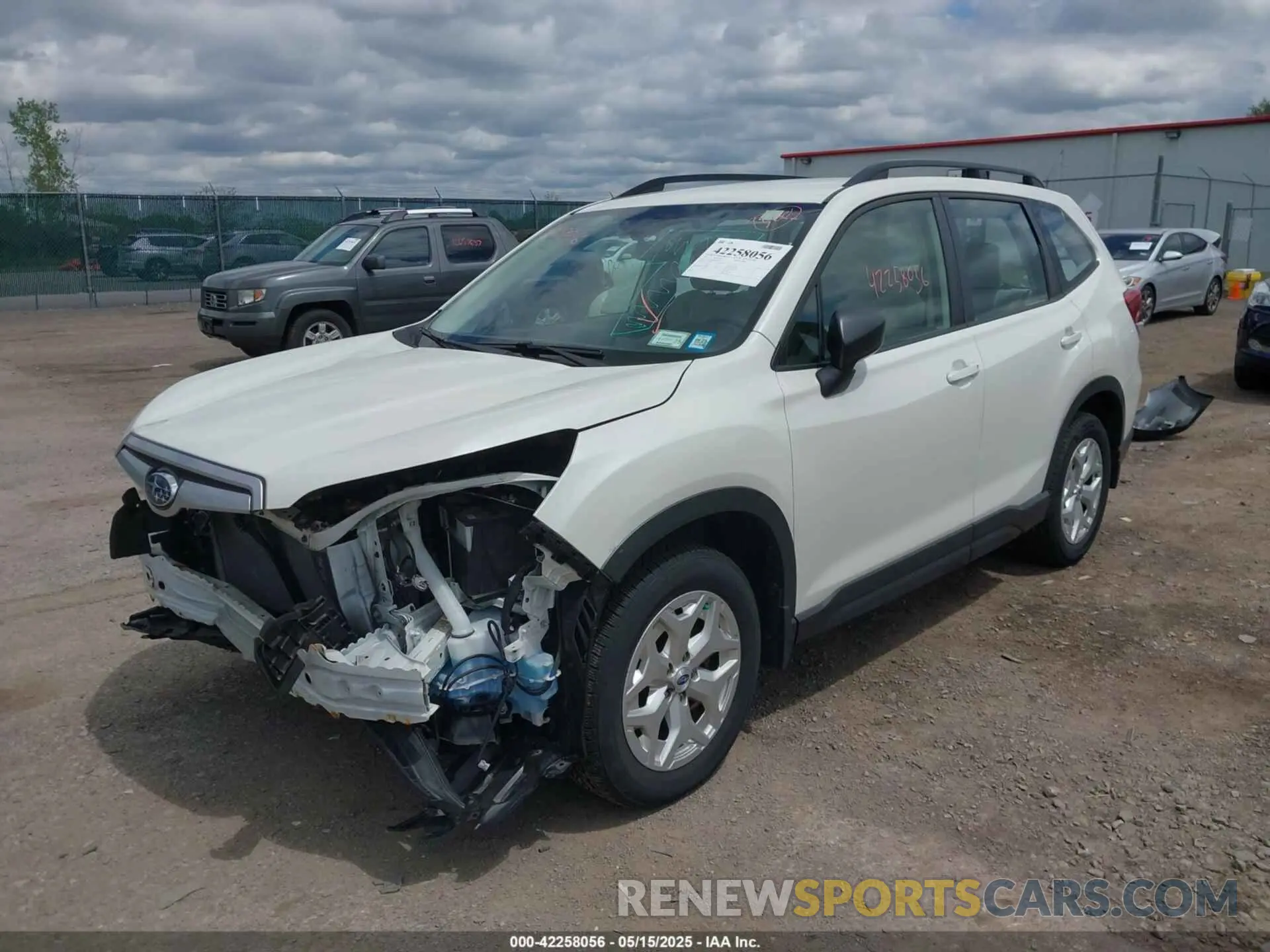 2 Photograph of a damaged car JF2SKADC3MH480153 SUBARU FORESTER 2021