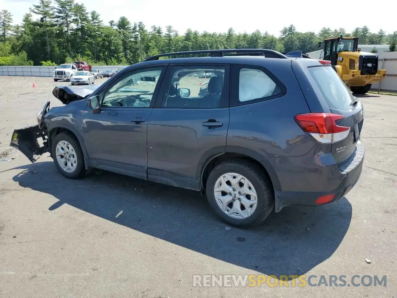 2 Photograph of a damaged car JF2SKADC3MH558527 SUBARU FORESTER 2021