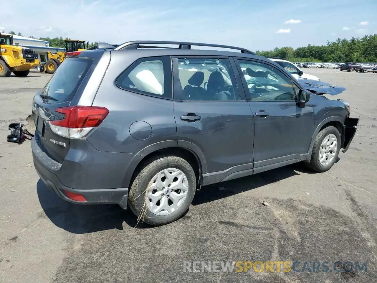 3 Photograph of a damaged car JF2SKADC3MH558527 SUBARU FORESTER 2021