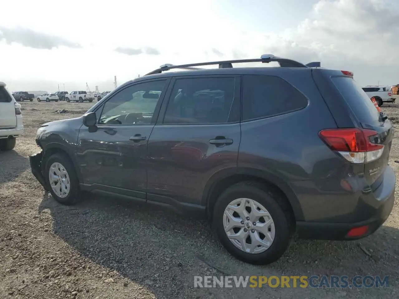2 Photograph of a damaged car JF2SKADC4MH593982 SUBARU FORESTER 2021