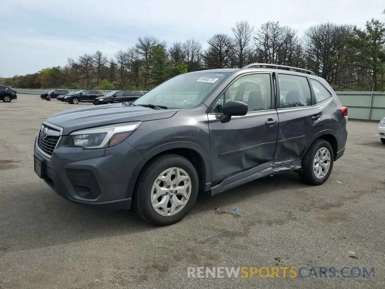1 Photograph of a damaged car JF2SKADC5MH419242 SUBARU FORESTER 2021