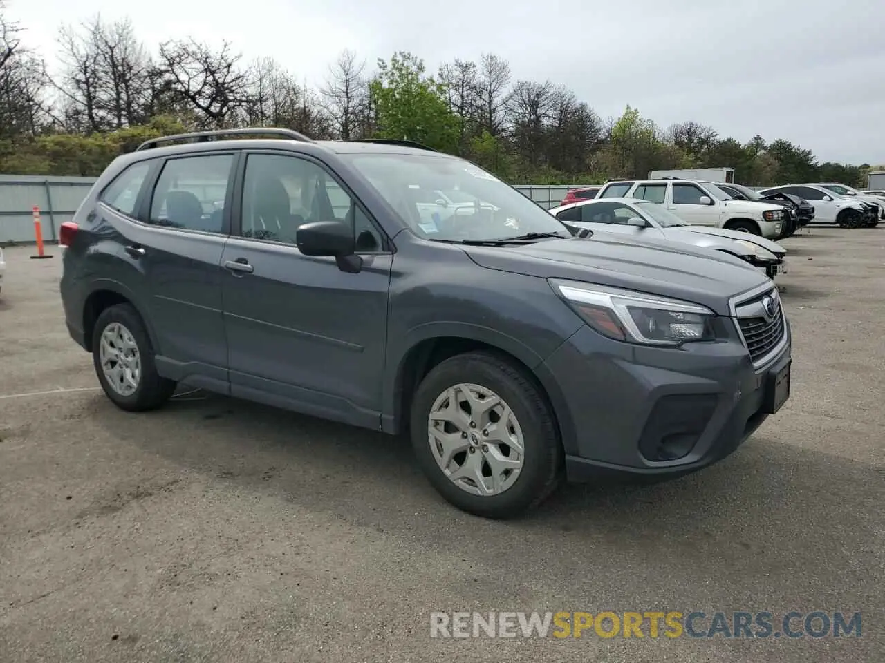 4 Photograph of a damaged car JF2SKADC5MH419242 SUBARU FORESTER 2021