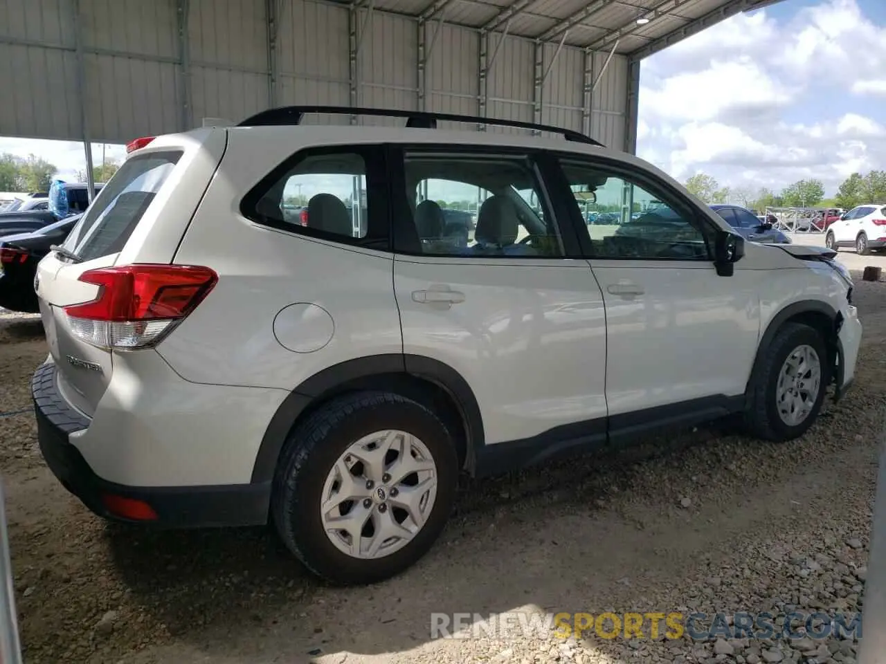3 Photograph of a damaged car JF2SKADC7MH400837 SUBARU FORESTER 2021