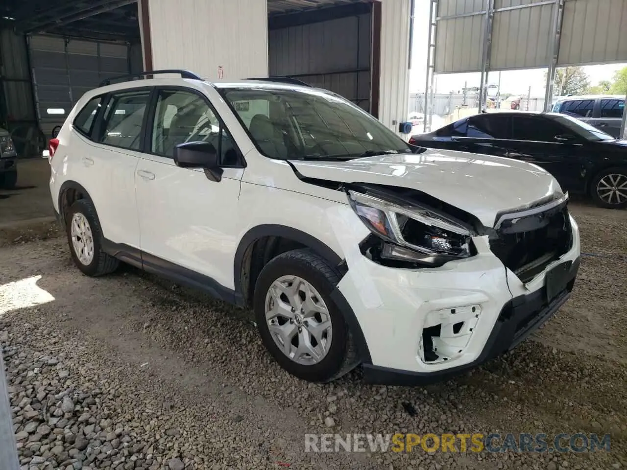 4 Photograph of a damaged car JF2SKADC7MH400837 SUBARU FORESTER 2021