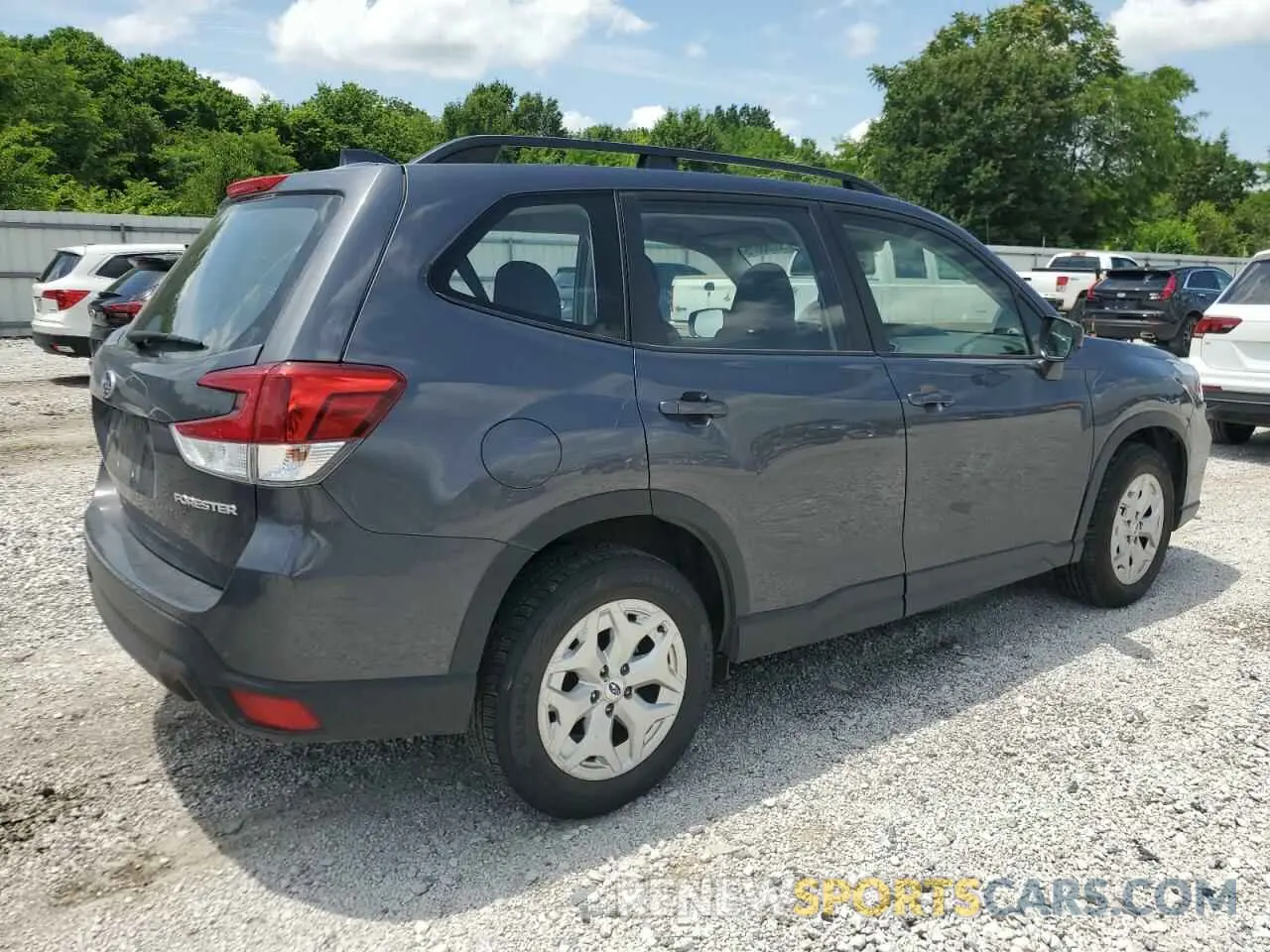 3 Photograph of a damaged car JF2SKADC7MH445888 SUBARU FORESTER 2021