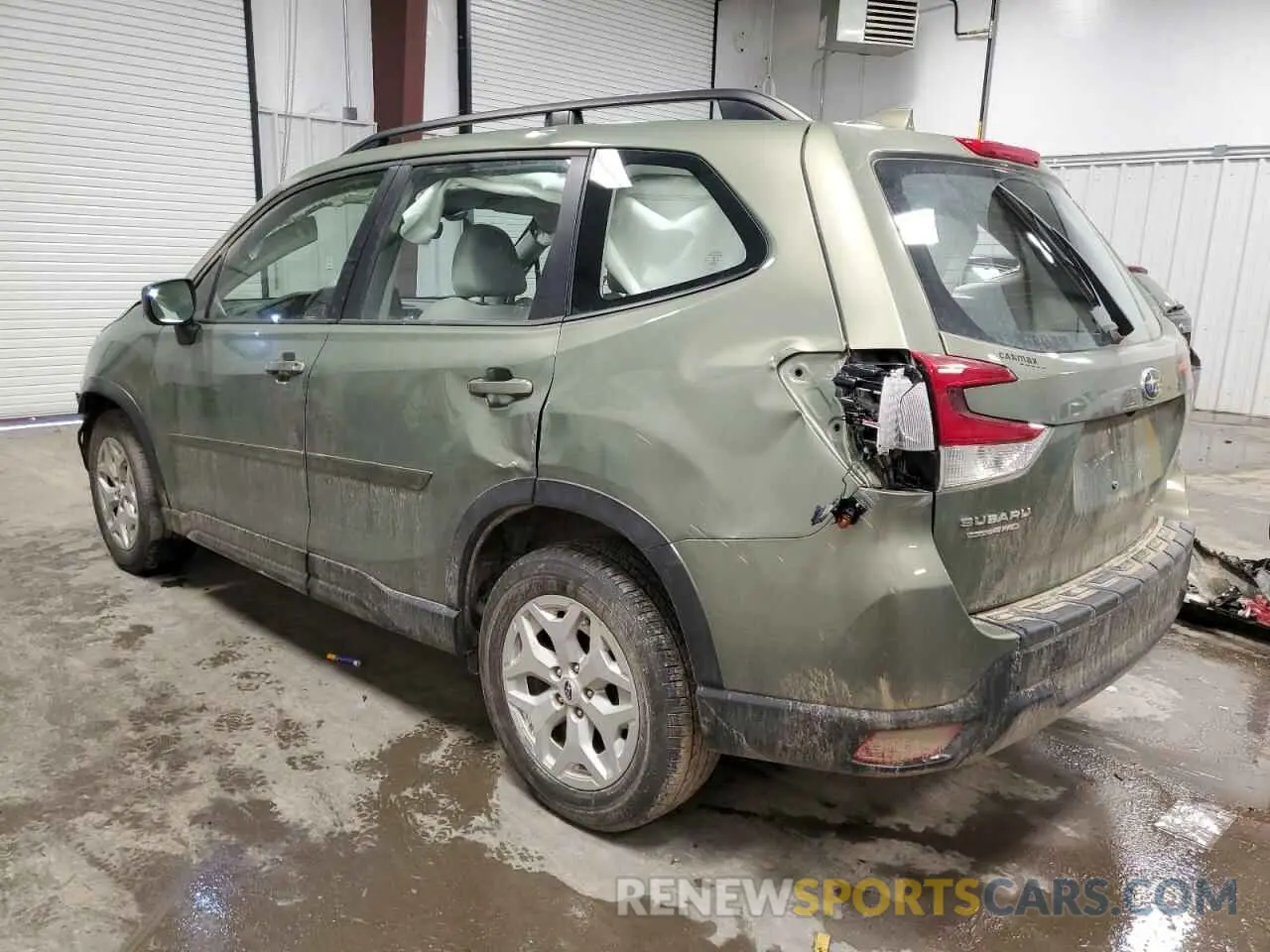 2 Photograph of a damaged car JF2SKADC7MH589148 SUBARU FORESTER 2021