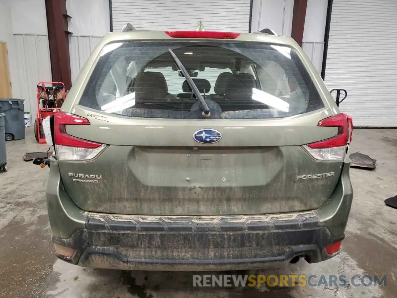 6 Photograph of a damaged car JF2SKADC7MH589148 SUBARU FORESTER 2021