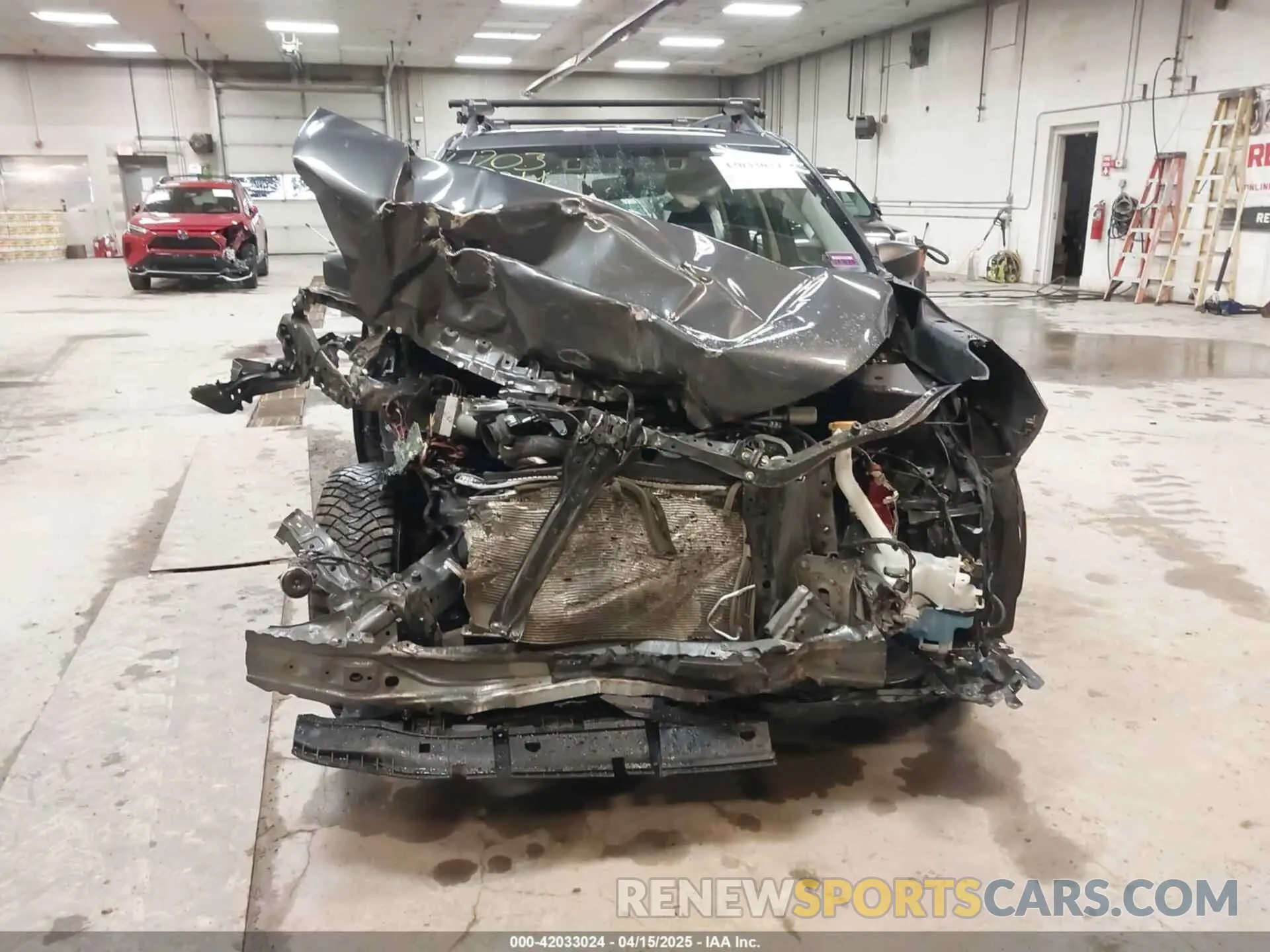 12 Photograph of a damaged car JF2SKADC9MH582122 SUBARU FORESTER 2021