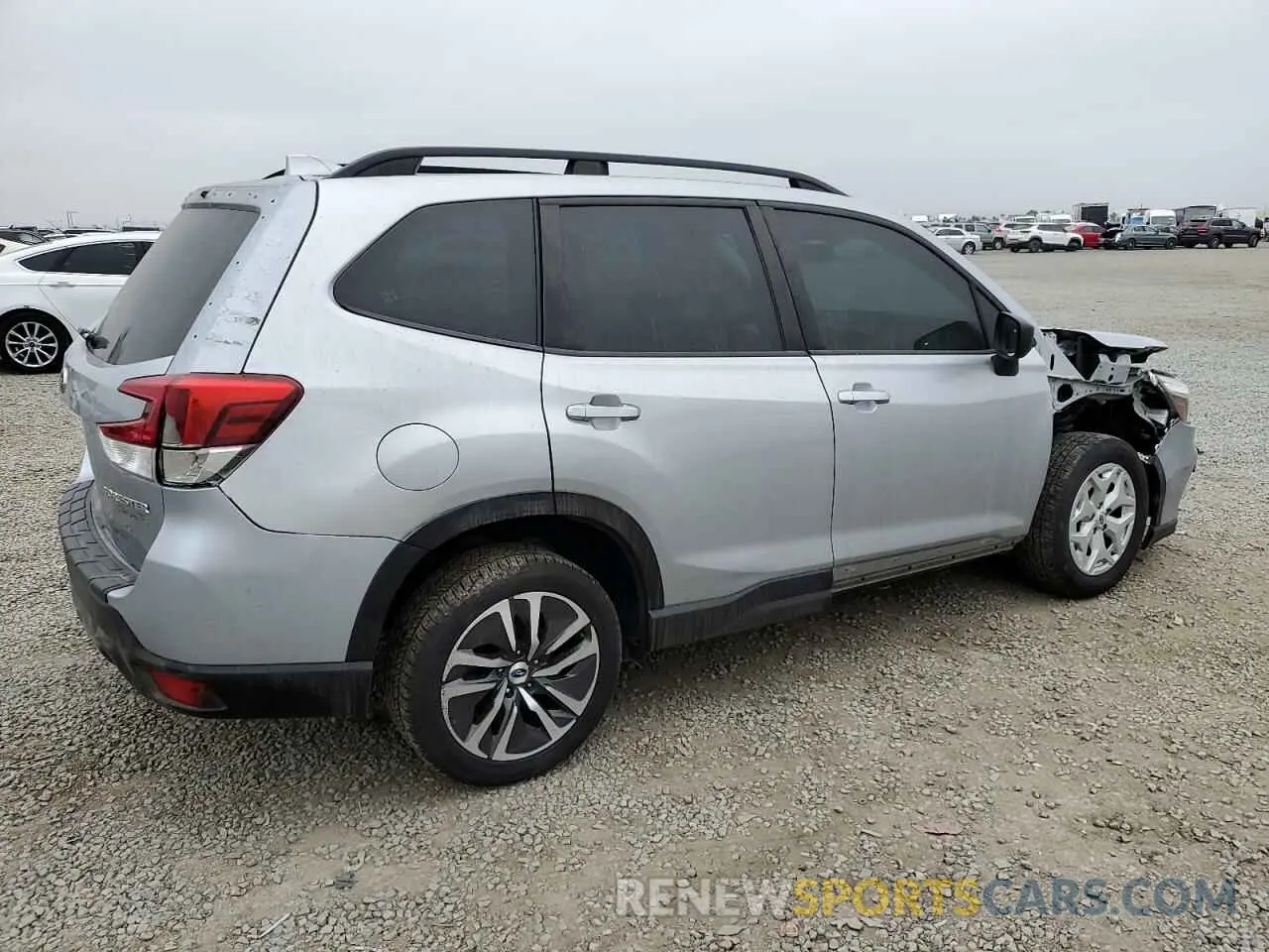 3 Photograph of a damaged car JF2SKADCXMH430804 SUBARU FORESTER 2021