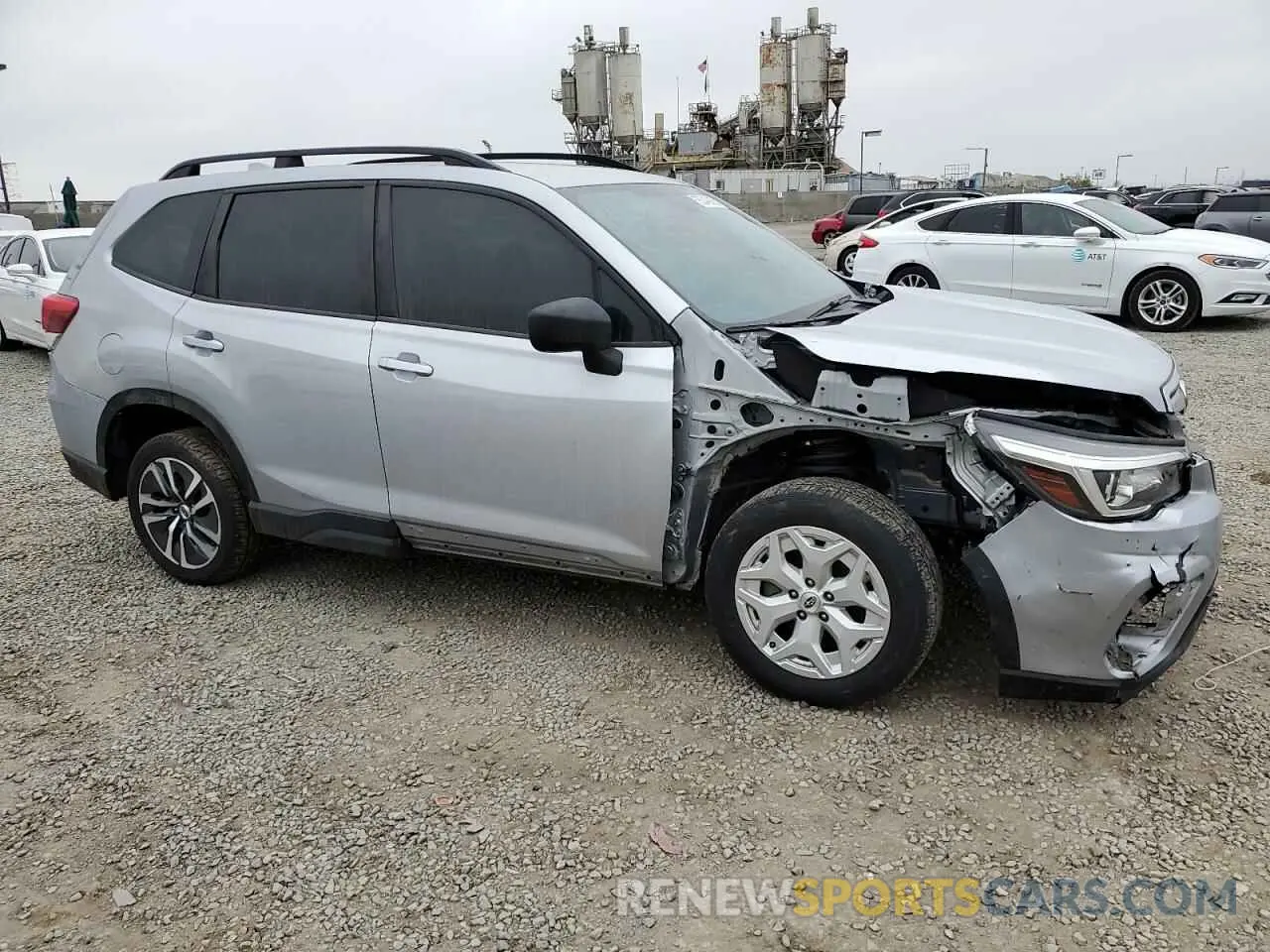 4 Photograph of a damaged car JF2SKADCXMH430804 SUBARU FORESTER 2021