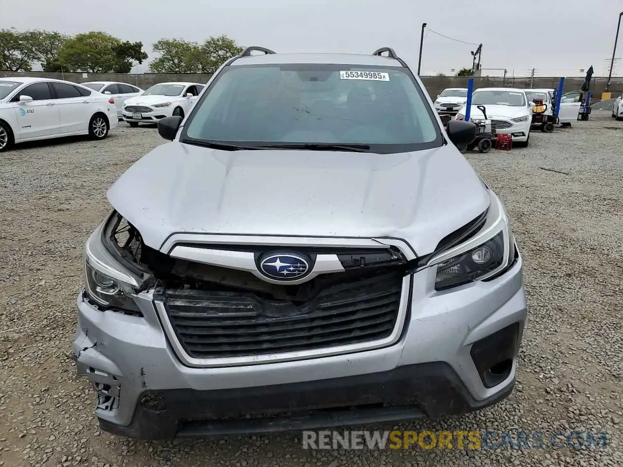 5 Photograph of a damaged car JF2SKADCXMH430804 SUBARU FORESTER 2021