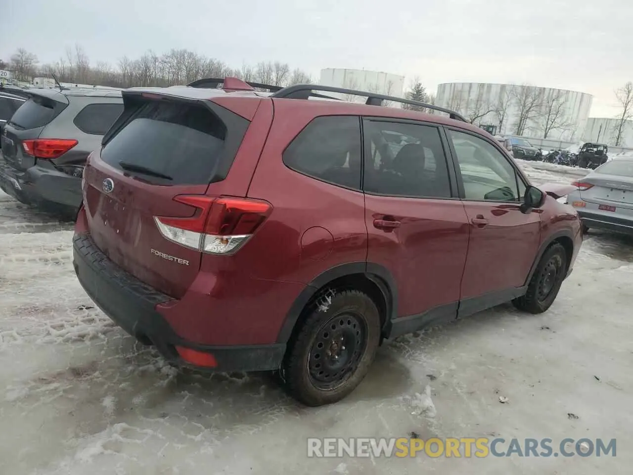 3 Photograph of a damaged car JF2SKAFC0MH546607 SUBARU FORESTER 2021