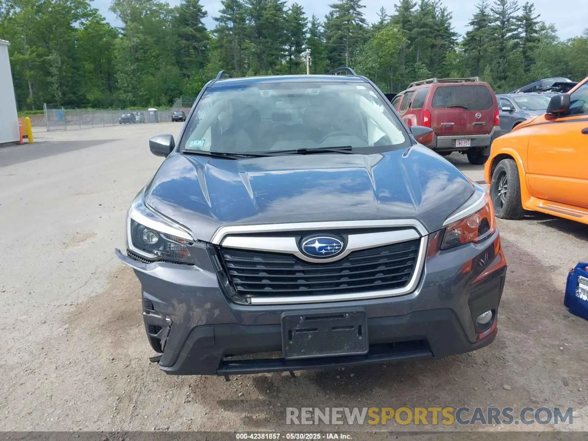 13 Photograph of a damaged car JF2SKAFC0MH593023 SUBARU FORESTER 2021