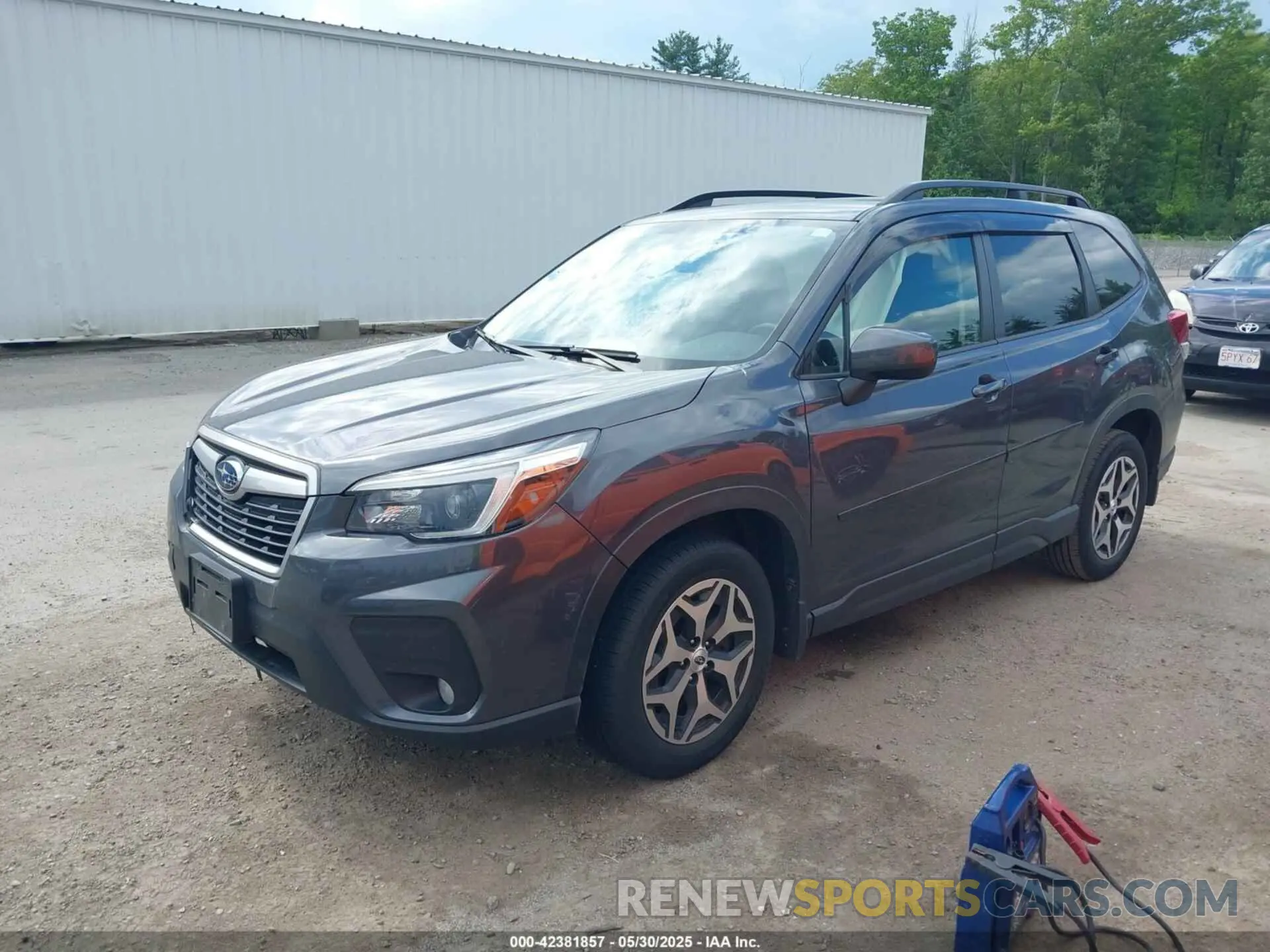 2 Photograph of a damaged car JF2SKAFC0MH593023 SUBARU FORESTER 2021
