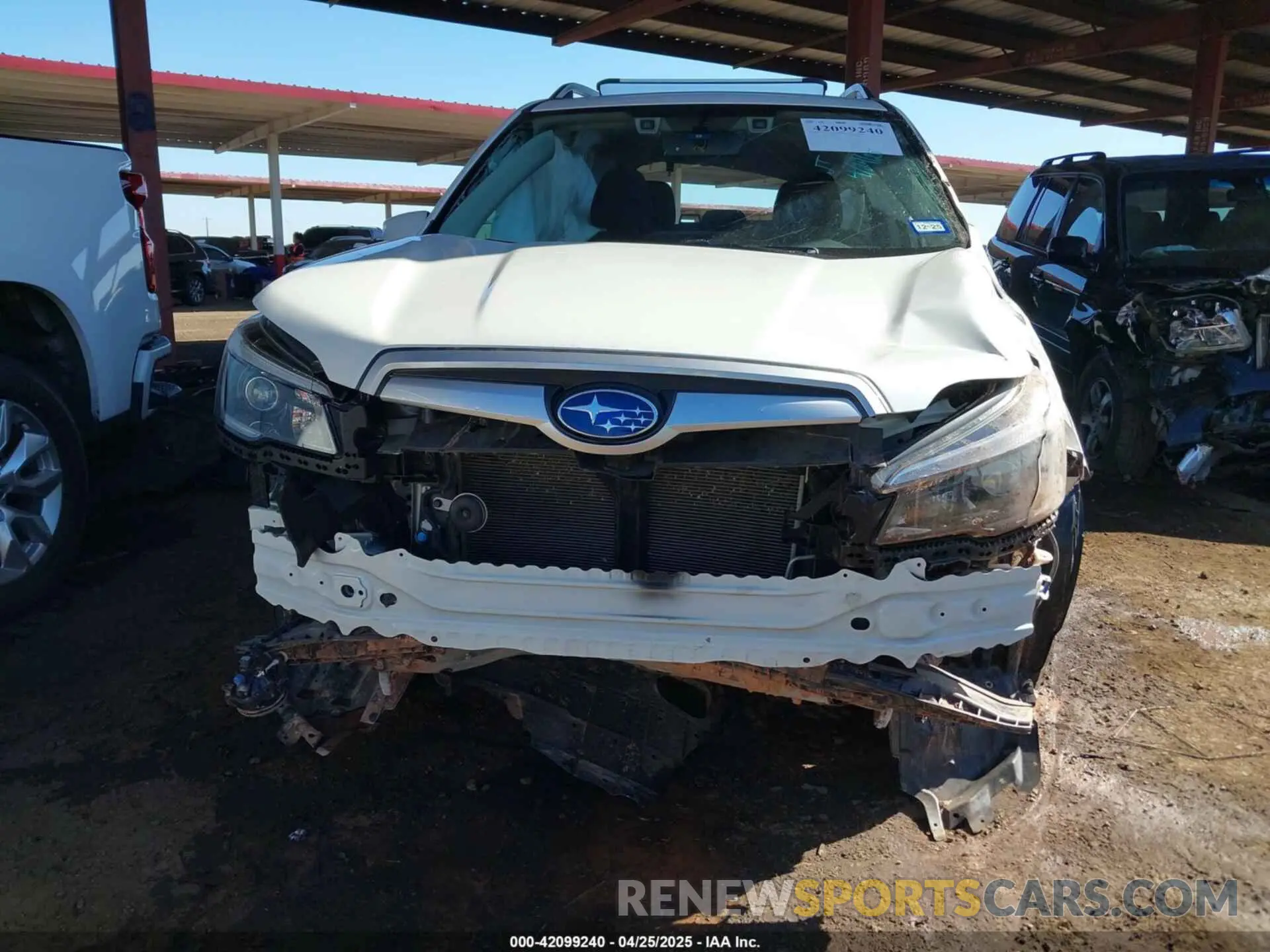 12 Photograph of a damaged car JF2SKAFC2MH416828 SUBARU FORESTER 2021