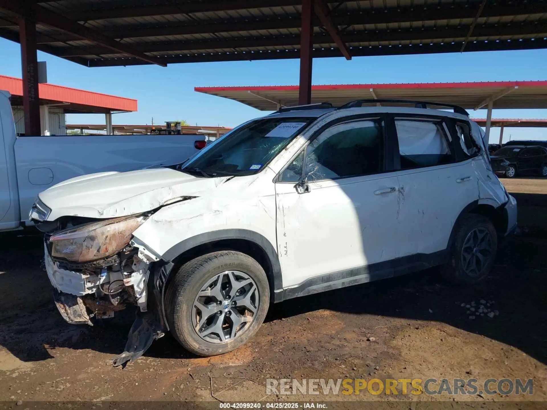 2 Photograph of a damaged car JF2SKAFC2MH416828 SUBARU FORESTER 2021