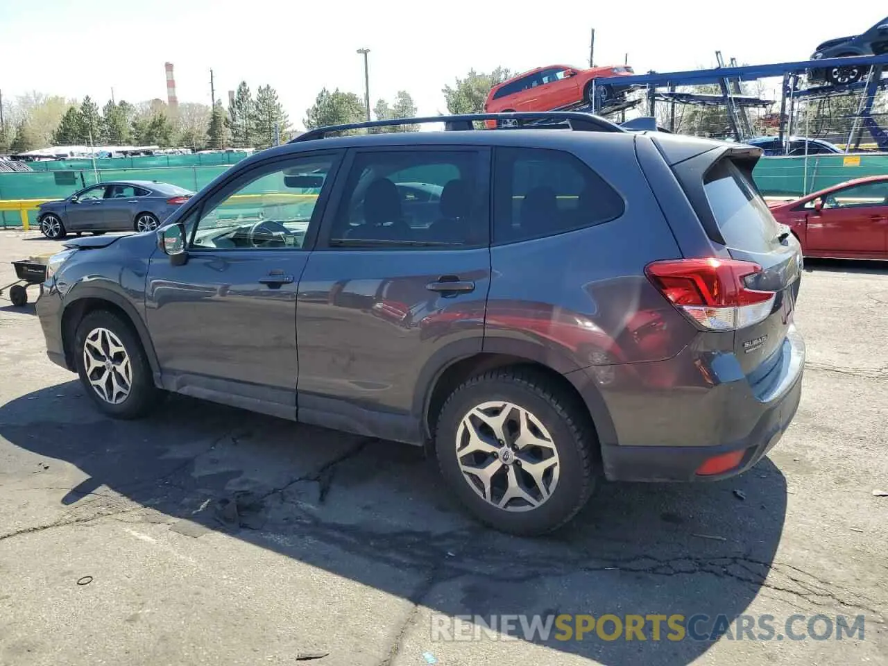 2 Photograph of a damaged car JF2SKAFC2MH416845 SUBARU FORESTER 2021