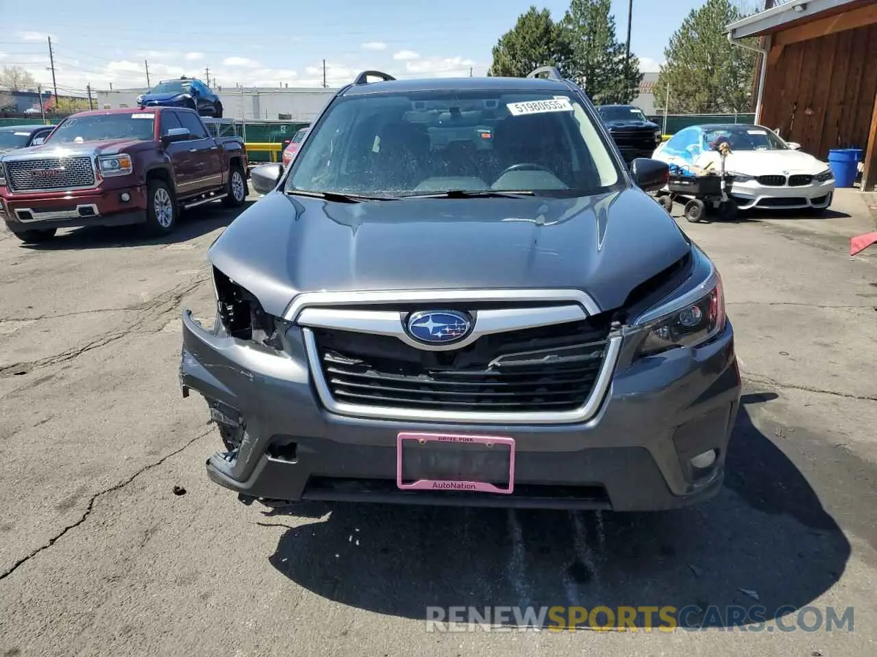 5 Photograph of a damaged car JF2SKAFC2MH416845 SUBARU FORESTER 2021