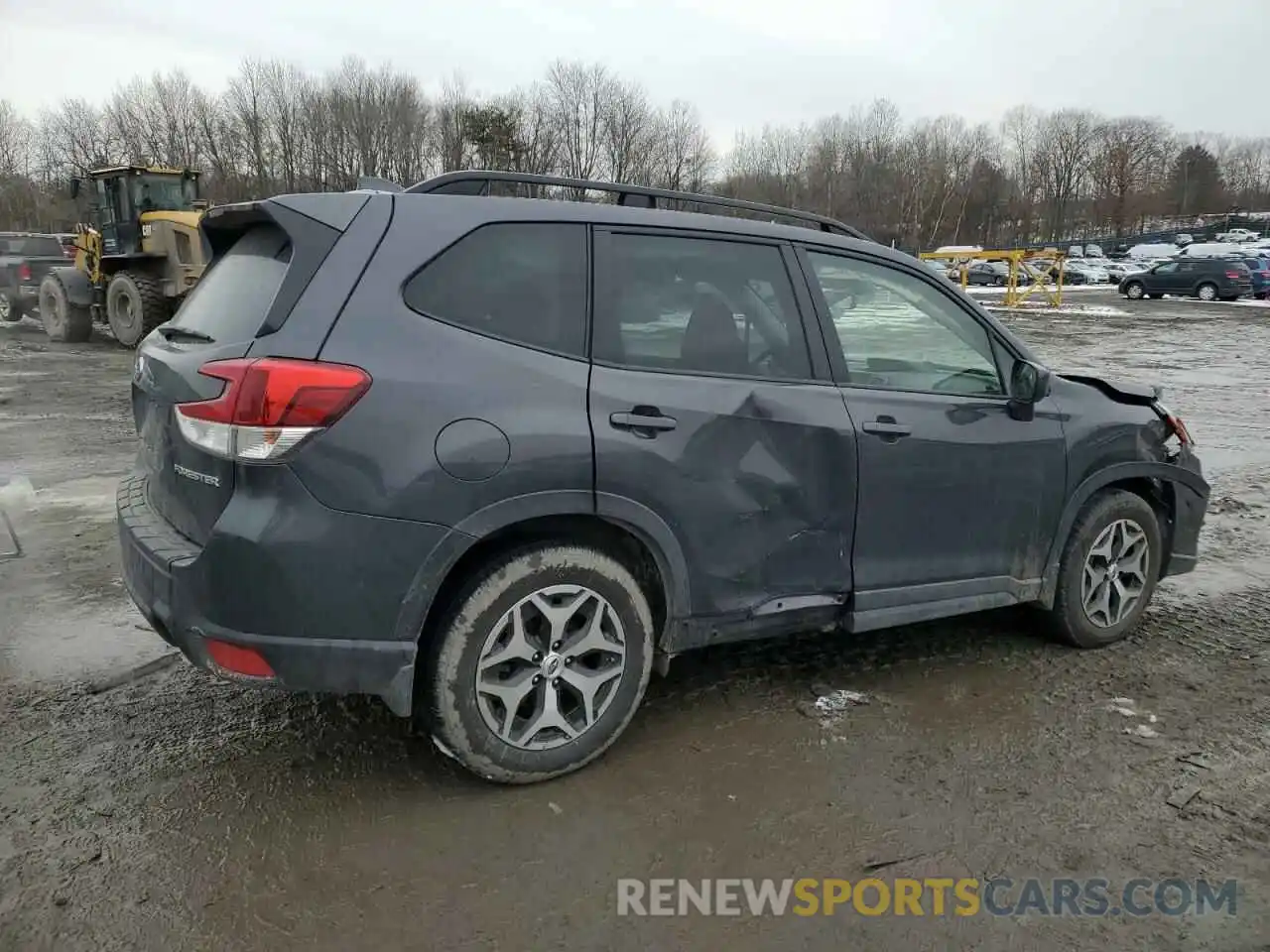 3 Photograph of a damaged car JF2SKAFC2MH591936 SUBARU FORESTER 2021