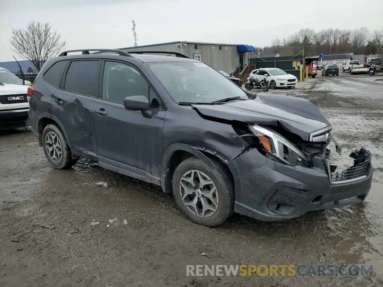 4 Photograph of a damaged car JF2SKAFC2MH591936 SUBARU FORESTER 2021