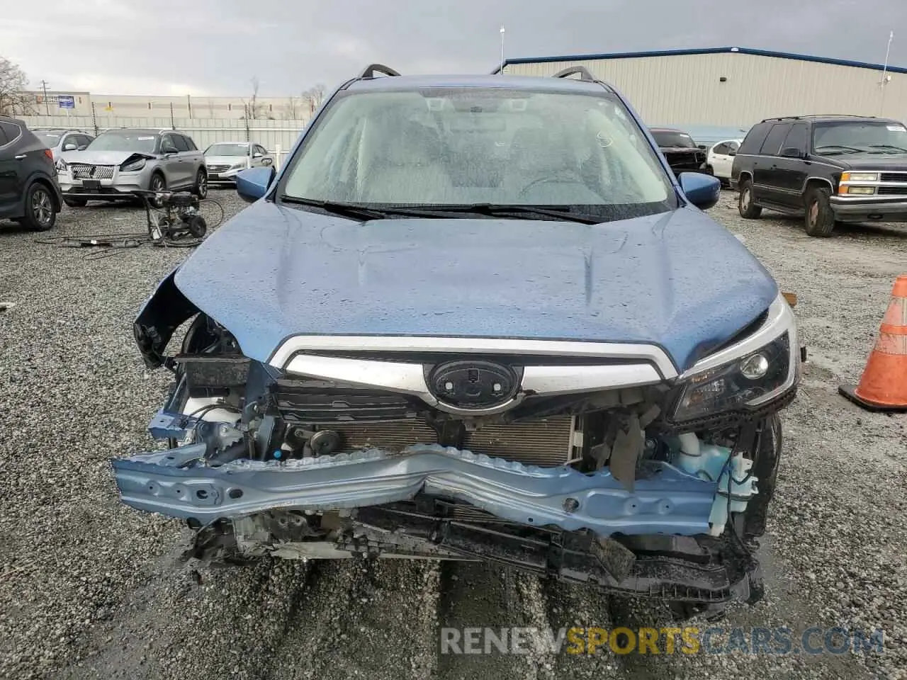 5 Photograph of a damaged car JF2SKAFC3MH402632 SUBARU FORESTER 2021