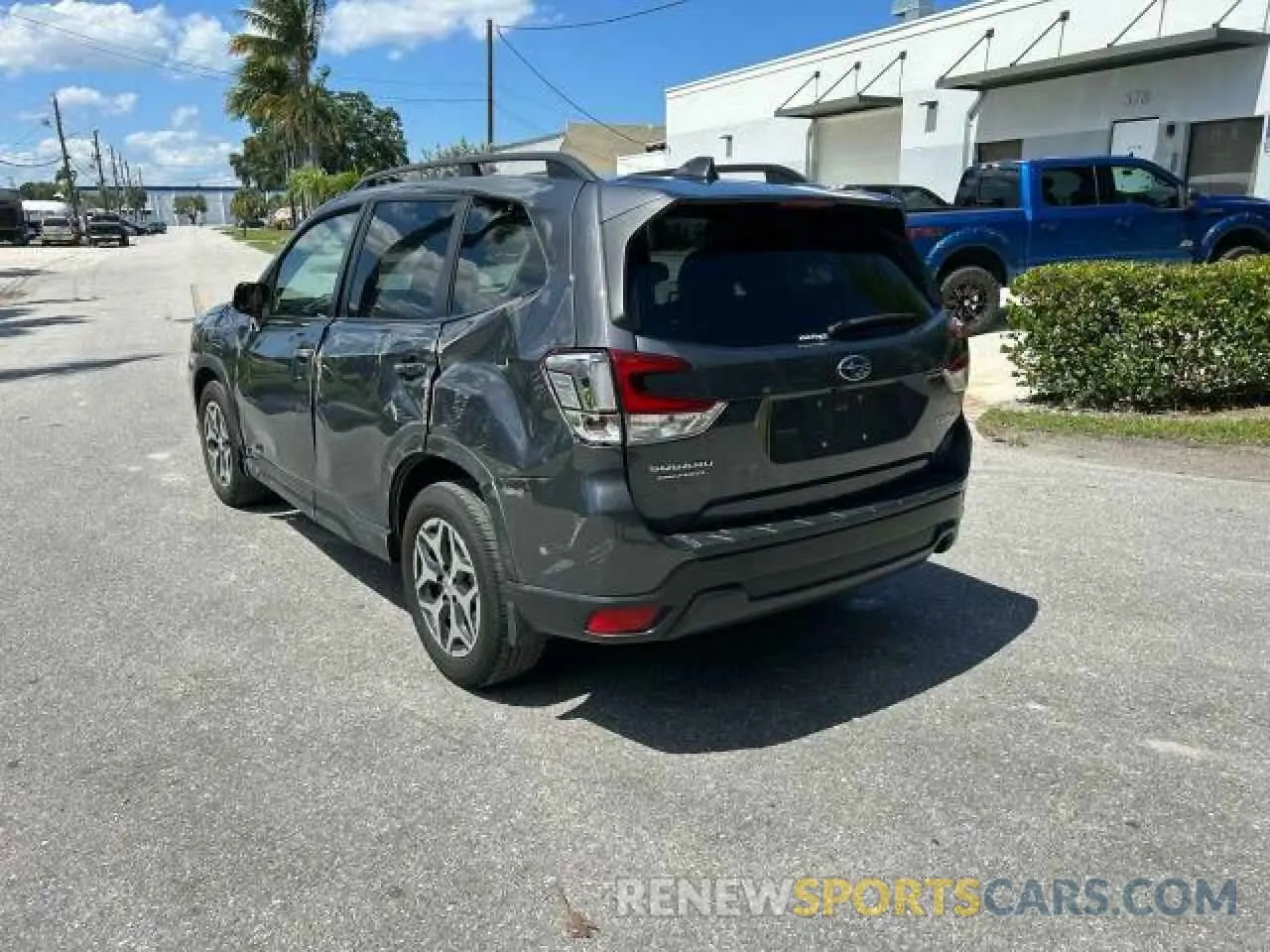 3 Photograph of a damaged car JF2SKAFC4MH503419 SUBARU FORESTER 2021