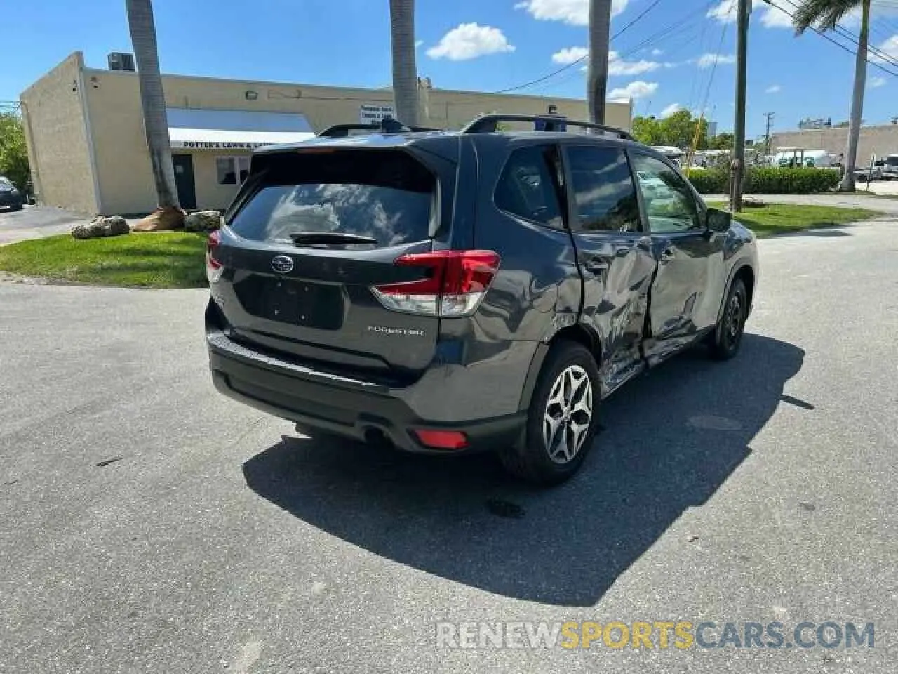 4 Photograph of a damaged car JF2SKAFC4MH503419 SUBARU FORESTER 2021