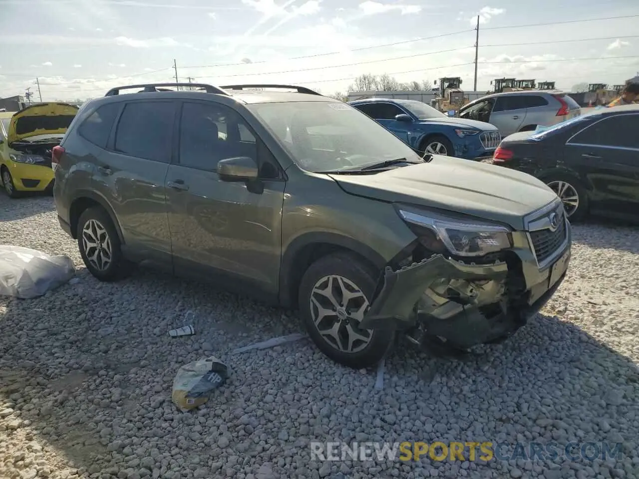 4 Photograph of a damaged car JF2SKAFC4MH546934 SUBARU FORESTER 2021