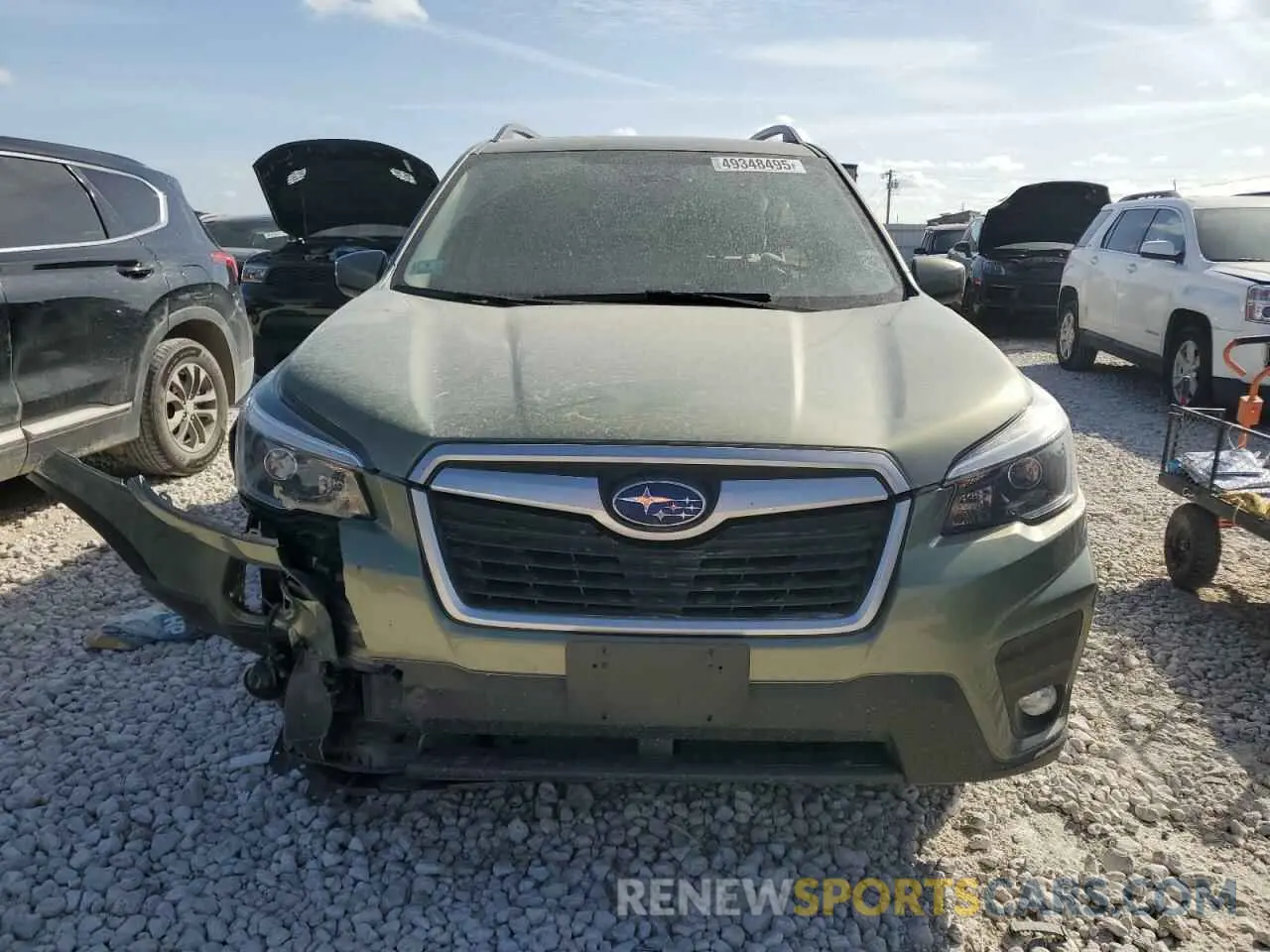 5 Photograph of a damaged car JF2SKAFC4MH546934 SUBARU FORESTER 2021