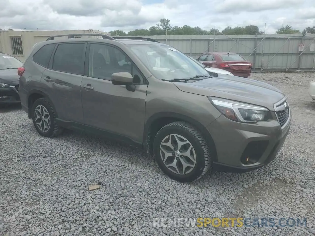 4 Photograph of a damaged car JF2SKAFC5MH433817 SUBARU FORESTER 2021
