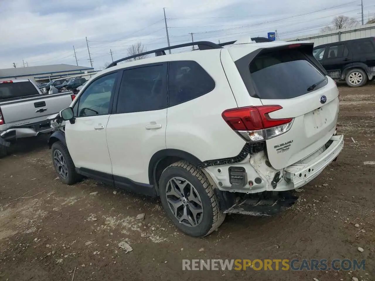 2 Photograph of a damaged car JF2SKAFC5MH436572 SUBARU FORESTER 2021
