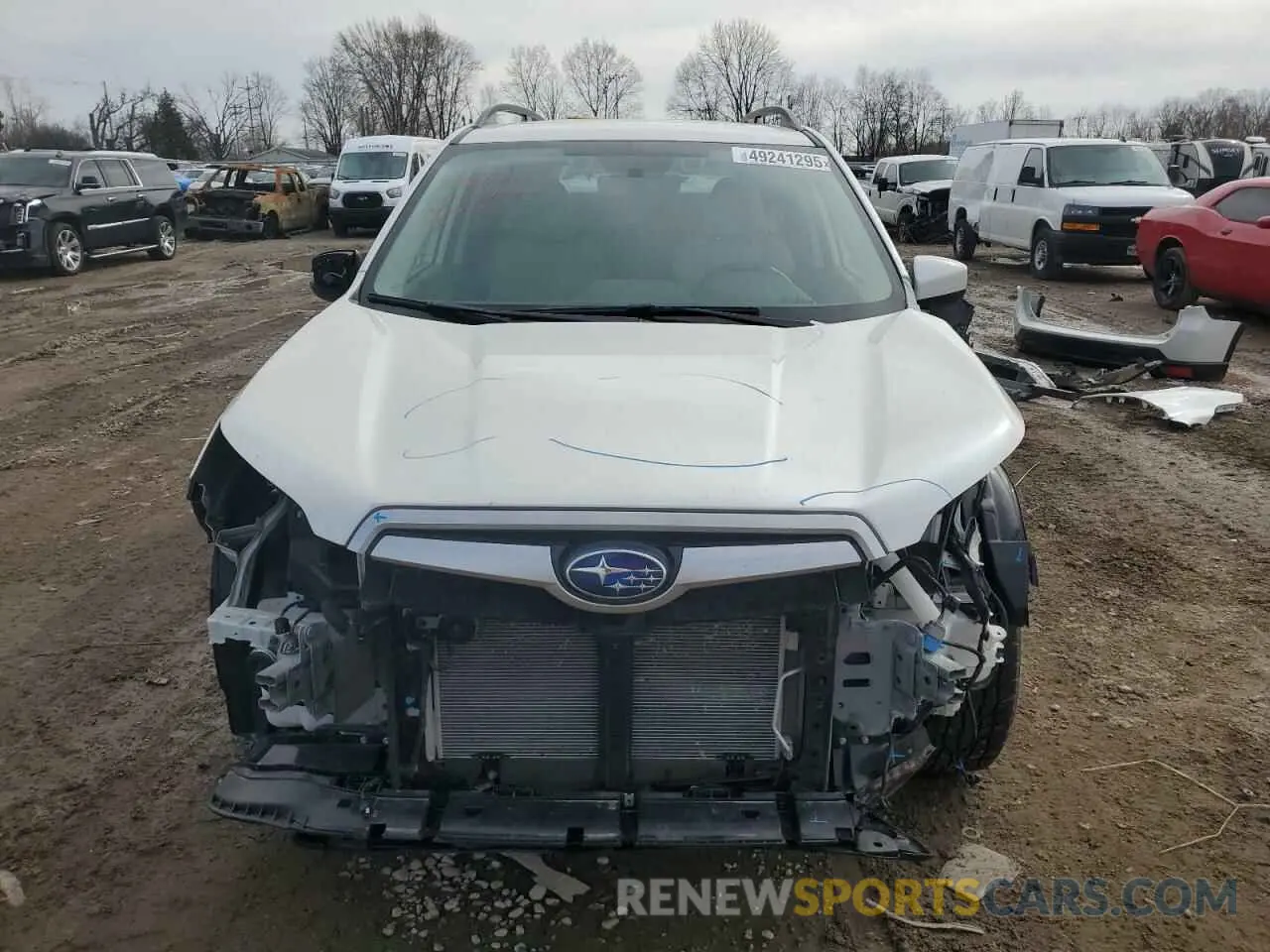 5 Photograph of a damaged car JF2SKAFC5MH436572 SUBARU FORESTER 2021