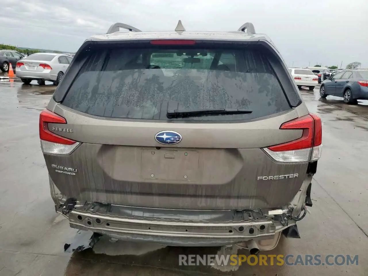 6 Photograph of a damaged car JF2SKAFC5MH485092 SUBARU FORESTER 2021
